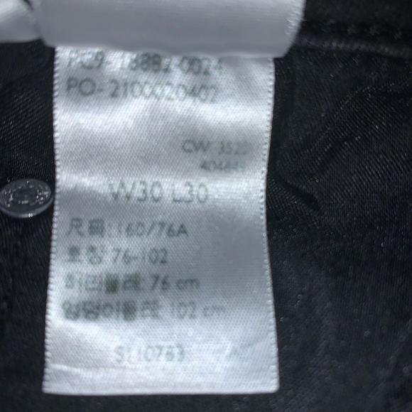 Women's Levi's Jeans Size 30 Black - Picture 12 of 12
